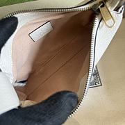 Gucci Aphrodite Mini Shoulder Bag White Leather Size 21x12x4 cm - 3