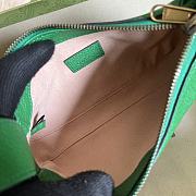 Gucci Aphrodite Mini Shoulder Bag Green Leather Size 21x12x4 cm - 3