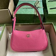 Gucci Aphrodite Mini Shoulder Bag Pink Leather Size 21x12x4 cm - 1