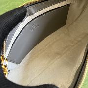 Gucci GG Matelassé Handbag Gray Size 25x15x8 cm - 5