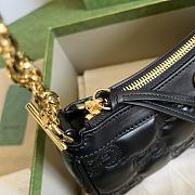 Gucci GG Matelassé Handbag Black Size 25x15x8 cm - 2