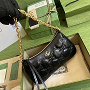 Gucci GG Matelassé Handbag Black Size 25x15x8 cm - 5