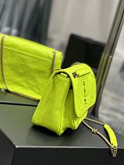 YSL Niki Baby Chain Bag In Neon Color Size 21x16x7,5 cm  - 4