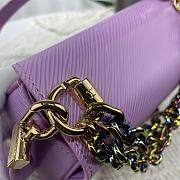 Louis Vuitton Twist PM Lilas Provence Violet M22098 Size 19x15x9 cm - 3