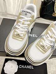 Chanel Sneakers G39792 Gold & Silver - 2