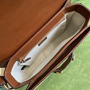 Gucci Horsebit 1955 Shoulder Bag Raffia Size 25x18x8 cm - 5