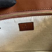 Gucci Horsebit 1955 Shoulder Bag Raffia Size 25x18x8 cm - 2