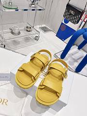 Dioract Sandal Yellow Lambskin - 5