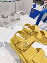 Dioract Sandal Yellow Lambskin - 4