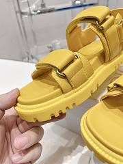 Dioract Sandal Yellow Lambskin - 2