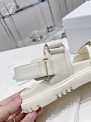 Dioract Sandal White Lambskin - 4