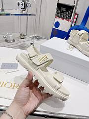 Dioract Sandal White Lambskin - 3