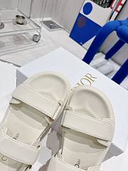 Dioract Sandal White Lambskin - 2