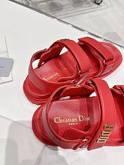 Dioract Sandal Red Lambskin - 2