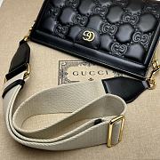 Gucci GG Matelassé Small Bag Black Size 26x17.5x8 cm - 4