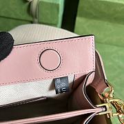 Gucci GG Matelassé Small Bag Light Pink Size 26x17.5x8 cm - 4