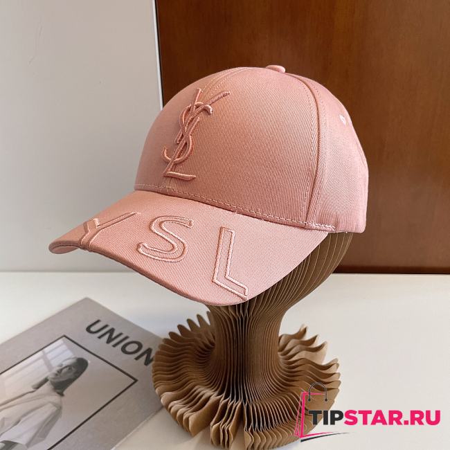 YSL Pink Hat - 1