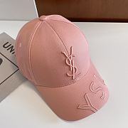 YSL Pink Hat - 5