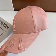 YSL Pink Hat - 4