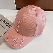 YSL Pink Hat - 3