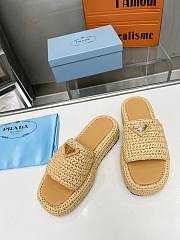 Prada Crochet Flatform Slides - 2