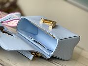 Louis Vuitton Twist PM Bleu Nuage Blue M22515 Size 19 x 15 x 9 cm - 5
