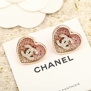 Chanel Heart Earrings - 2