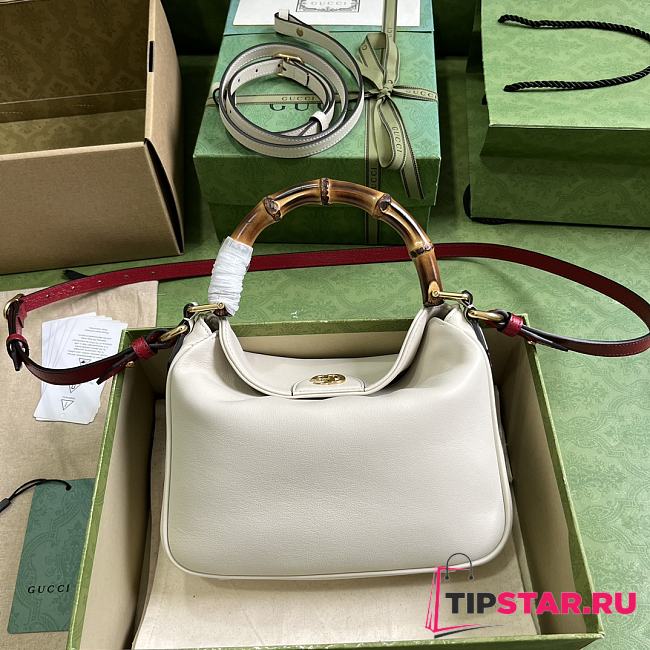 Gucci Diana Small Shoulder Bag 746251 White Size 24x15x5 cm - 1