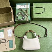 Gucci Diana Small Shoulder Bag 746251 White Size 24x15x5 cm - 2