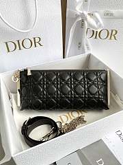 Dior Club Bag Black Cannage Lambskin Size 27x12x5 cm - 1