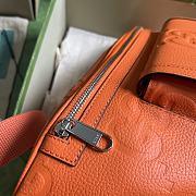 Gucci Jumbo GG Belt Bag 645093 Orange Size 28x18x8 cm - 5