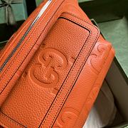 Gucci Jumbo GG Belt Bag 645093 Orange Size 28x18x8 cm - 4