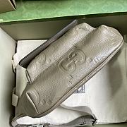 Gucci Jumbo GG Belt Bag 645093 Taupe Size 28x18x8 cm - 5