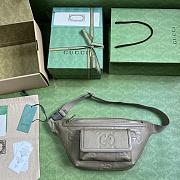 Gucci Jumbo GG Belt Bag 645093 Taupe Size 28x18x8 cm - 2