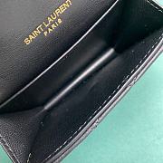 YSL Gaby Micro Bag In Quilted Lambskin Black Size 10 X 8 X 2.5 CM - 3