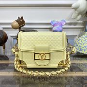 Louis Vuitton Mini Dauphine M22597 Yellow Size 20*15*9 cm - 1