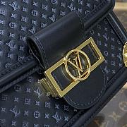 Louis Vuitton Mini Dauphine M22276 Black Size 20*15*9 cm - 4