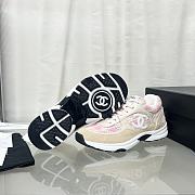 Chanel Sneakers Pink Tweed G38299 - 2