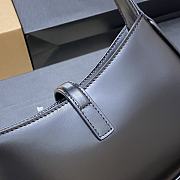 YSL Le 5 À 7 Mini In Smooth Leather Black Size 19 X 11.5 X 4.5 CM - 4