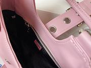 Prada Moon Padded Nappa-Leather Bag 1BA381 Pink Size 16x7.5x22.5cm - 4