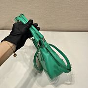 Prada Moon Padded Nappa-Leather Bag 1BA381 Green Size 16x7.5x22.5cm - 3
