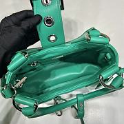 Prada Moon Padded Nappa-Leather Bag 1BA381 Green Size 16x7.5x22.5cm - 2