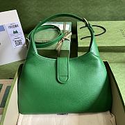 Gucci Aphrodite Medium Shoulder Bag Green Size 39x38x2 cm - 2