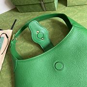 Gucci Aphrodite Medium Shoulder Bag Green Size 39x38x2 cm - 5