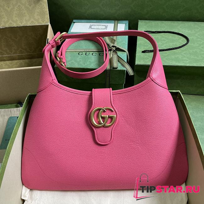 Gucci Aphrodite Medium Shoulder Bag Pink Size 39x38x2 cm - 1