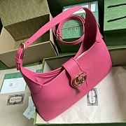 Gucci Aphrodite Medium Shoulder Bag Pink Size 39x38x2 cm - 3
