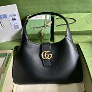 Gucci Aphrodite Medium Shoulder Bag Black Size 39x38x2 cm - 1