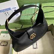 Gucci Aphrodite Medium Shoulder Bag Black Size 39x38x2 cm - 3