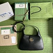 Gucci Aphrodite Medium Shoulder Bag Black Size 39x38x2 cm - 4