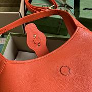Gucci Aphrodite Medium Shoulder Bag Orange Size 39x38x2 cm - 3